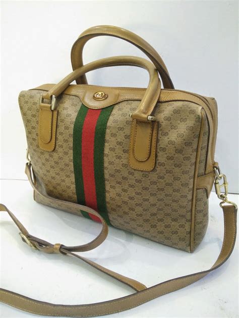 old gucci bag inside